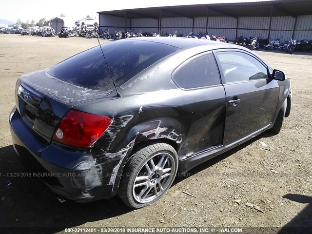 JTKDE177160085539 - 2006 TOYOTA SCION TC 灰色 照片 4