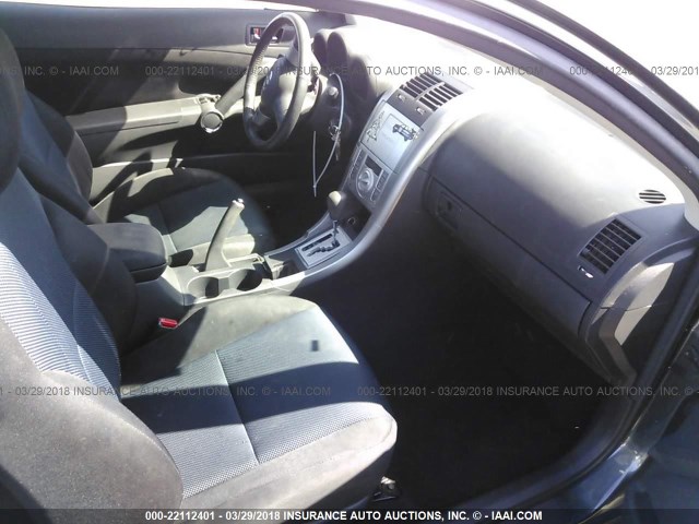 JTKDE177160085539 - 2006 TOYOTA SCION TC 灰色 照片 5