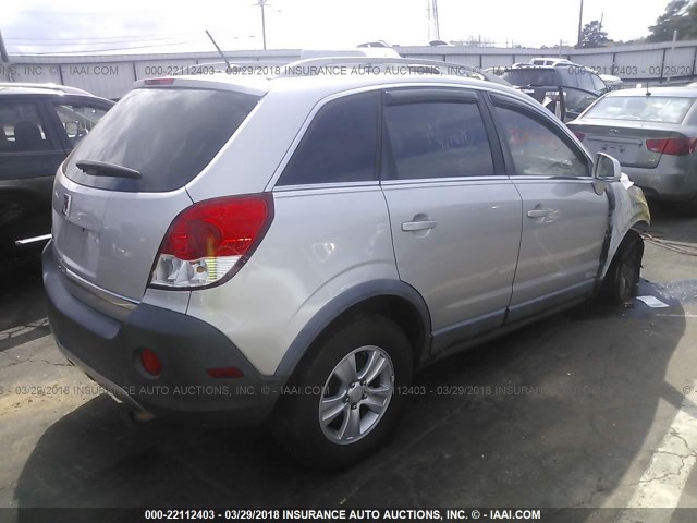 3GSCL33P88S548464 - 2008 SATURN VUE XE Champagne photo 4