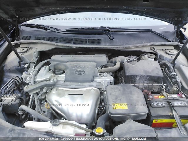 4T4BF1FK6ER438495 - 2014 TOYOTA CAMRY L/SE/LE/XLE 深蓝色 照片 10