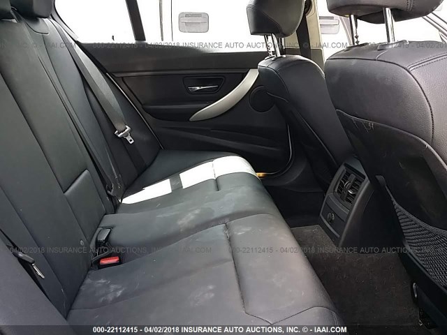 WBA3B1C54DK129256 - 2013 BMW 320 I WHITE photo 8