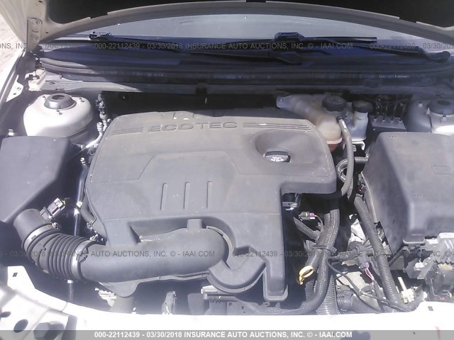 1G1ZC5E04CF218988 - 2012 CHEVROLET MALIBU 1LT 金色 照片 10