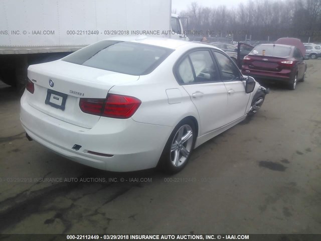 WBA3B5C54DF591672 - 2013 BMW 328 XI SULEV WHITE photo 4