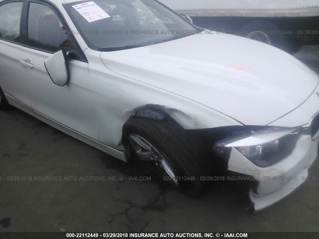 WBA3B5C54DF591672 - 2013 BMW 328 XI SULEV WHITE photo 6