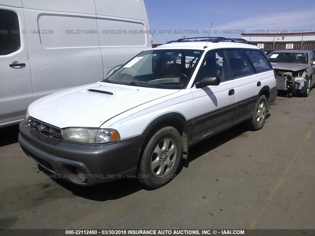 4S3BG6851W7651273 - 1998 SUBARU LEGACY 30TH ANN OUTBACK/LTD/SPT WHITE photo 2