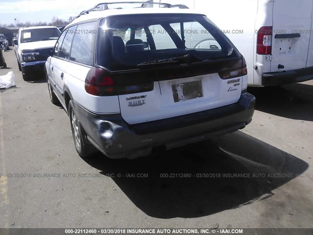 4S3BG6851W7651273 - 1998 SUBARU LEGACY 30TH ANN OUTBACK/LTD/SPT WHITE photo 6