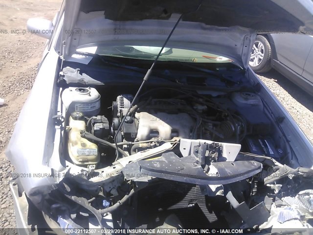 1G1NE52J33M615965 - 2003 CHEVROLET MALIBU LS 银色 照片 10