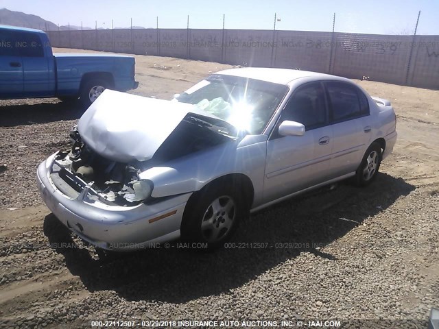 1G1NE52J33M615965 - 2003 CHEVROLET MALIBU LS 银色 照片 2