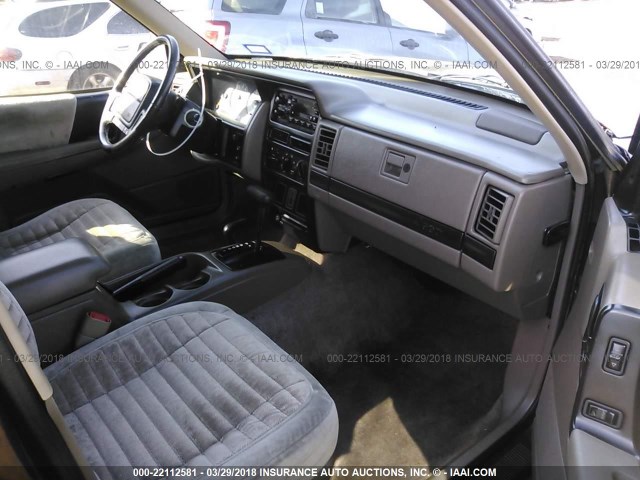 1J4GZ58S5SC701507 - 1995 JEEP GRAND CHEROKEE LAREDO BURGUNDY photo 5