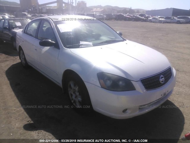 1N4AL11D86C217229 - 2006 NISSAN ALTIMA S/SL WHITE photo 1