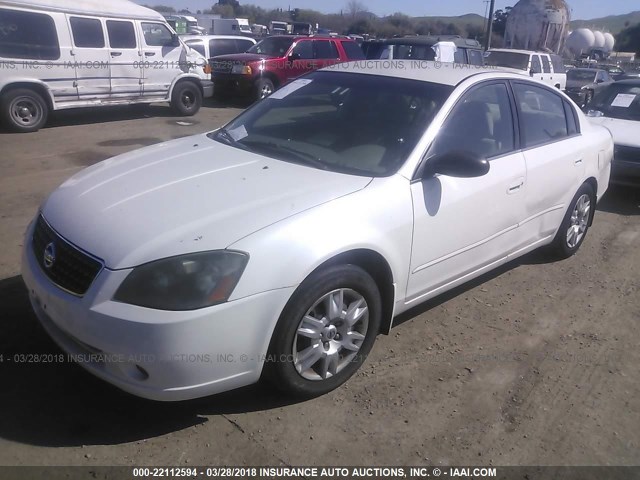 1N4AL11D86C217229 - 2006 NISSAN ALTIMA S/SL WHITE photo 2