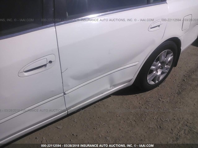 1N4AL11D86C217229 - 2006 NISSAN ALTIMA S/SL WHITE photo 6