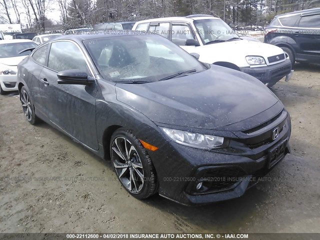 2HGFC3A54JH752523 - 2018 HONDA CIVIC SI BLACK photo 1