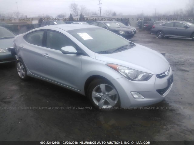 5NPDH4AE7DH287745 - 2013 HYUNDAI ELANTRA GLS/LIMITED SILVER photo 1