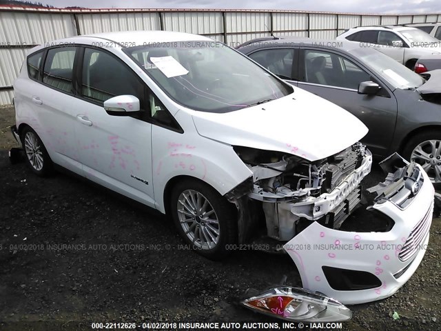 1FADP5AU1DL517491 - 2013 FORD C-MAX SE WHITE photo 1