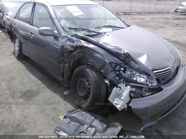 4T1BE32K05U552958 - 2005 TOYOTA CAMRY LE/XLE/SE GRAY photo 6