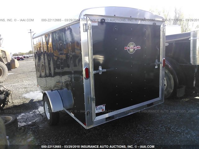 4YMCL1212DM026689 - 2013 CARRY ON TRAILER CORP  BLACK photo 3