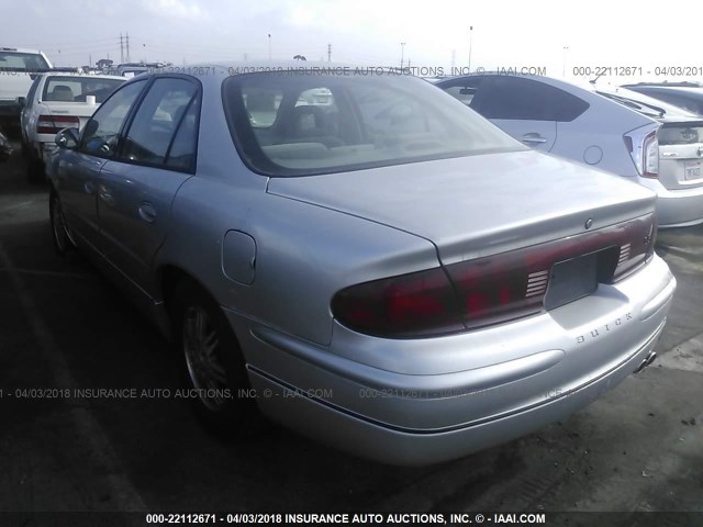 2G4WB52K711146980 - 2001 BUICK REGAL LS 银色 照片 3
