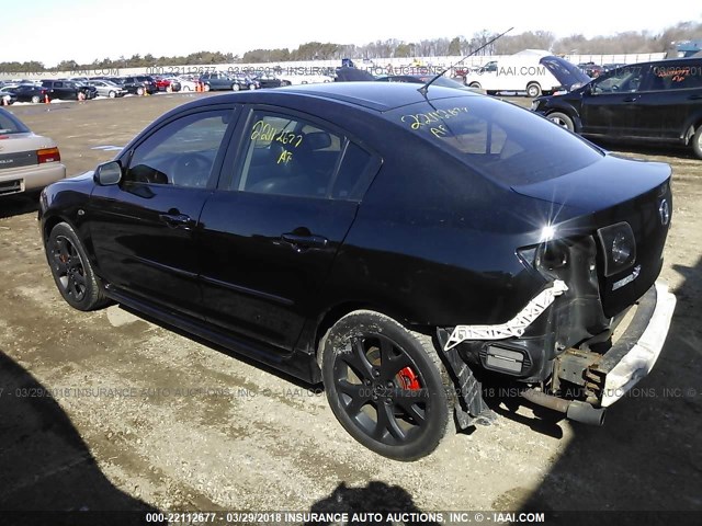 JM1BK323271628867 - 2007 MAZDA 3 S BLACK photo 3