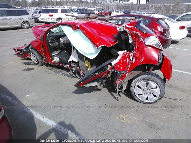 KL8CB6SA9HC722571 - 2017 CHEVROLET SPARK LS RED photo 3