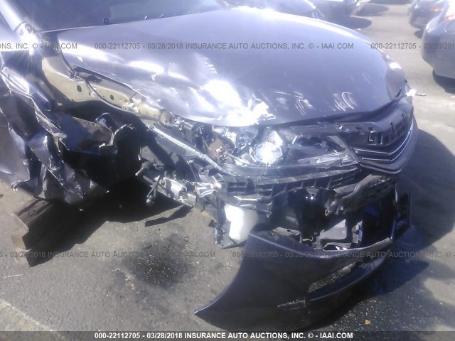 1HGCR2F52HA122657 - 2017 HONDA ACCORD SPORT ნაცრისფერი ფოტო 6