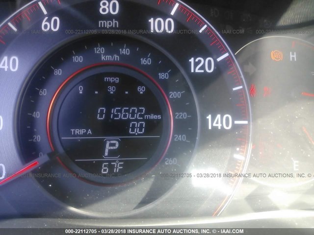 1HGCR2F52HA122657 - 2017 HONDA ACCORD SPORT ნაცრისფერი ფოტო 7