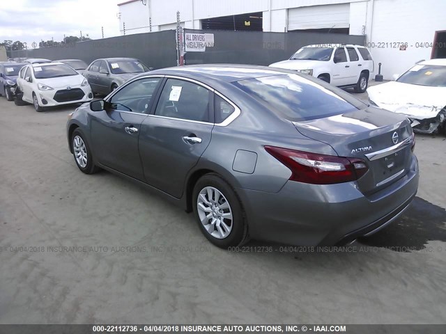 1N4AL3AP9JC192095 - 2018 NISSAN ALTIMA 2.5/S/SV/SL/SR GRAY photo 3