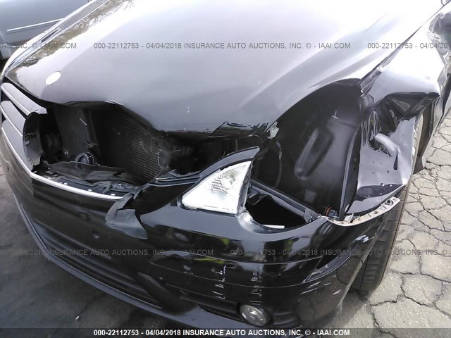 4JGCB65E79A089874 - 2009 MERCEDES-BENZ R 350 4MATIC BLACK photo 6