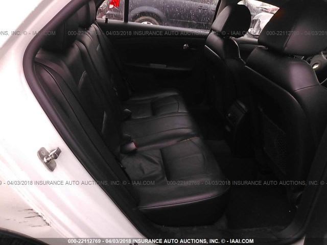 1G1ZE5E00CF354805 - 2012 CHEVROLET MALIBU LTZ 白色 照片 8