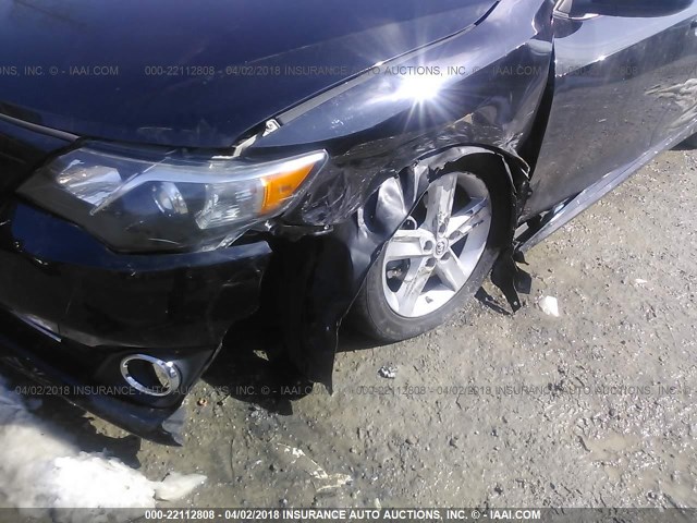 4T1BF1FK3EU813785 - 2014 TOYOTA CAMRY L/SE/LE/XLE 黑色 照片 6