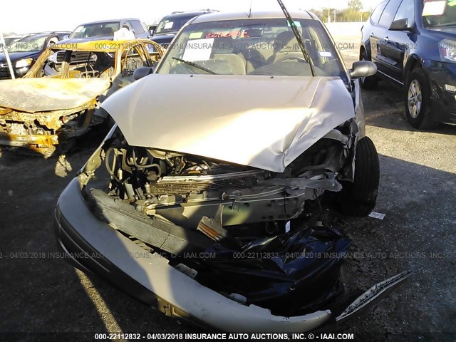 1FAFP34PXYW326708 - 2000 FORD FOCUS SE/SE COMFORT GOLD photo 6