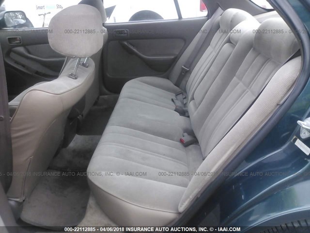 4T1BG12K0TU725356 - 1996 TOYOTA CAMRY DX/LE/XLE GREEN photo 8