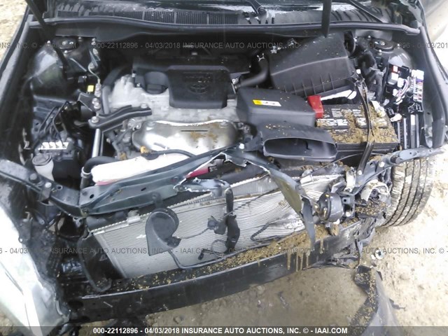 4T1BF1FKXHU728589 - 2017 TOYOTA CAMRY LE/XLE/SE/XSE BLACK photo 10