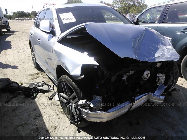 WA1VCAFP5HA038556 - 2017 AUDI SQ5 PRESTIGE SILVER photo 1