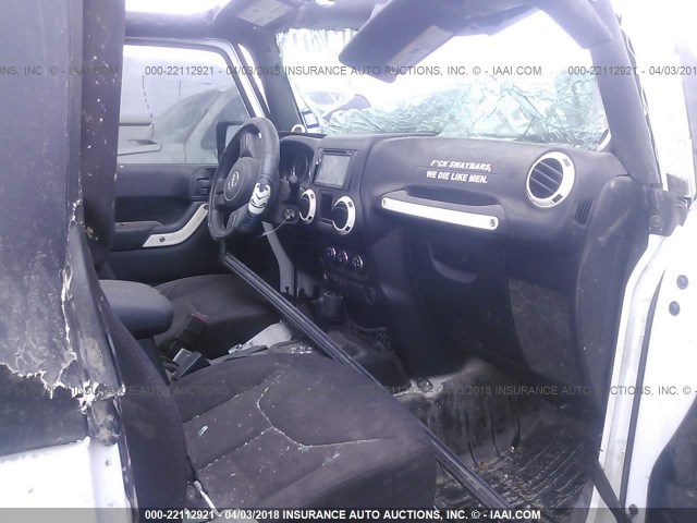 1C4AJWAG0DL510109 - 2013 JEEP WRANGLER SPORT Ağ foto 5