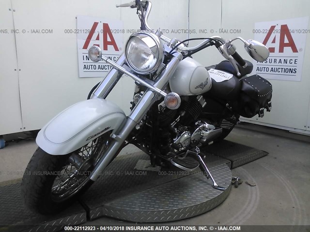 JYAVM01E87A103445 - 2007 YAMAHA XVS650 WHITE photo 2