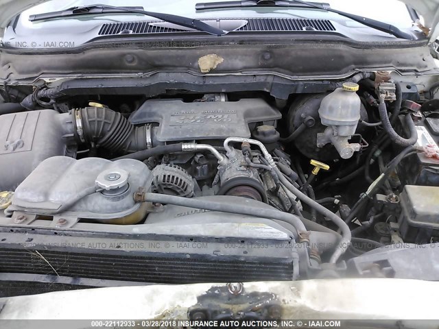 3D7KA26D83G769914 - 2003 DODGE RAM 2500 ST/SLT 白色 照片 10