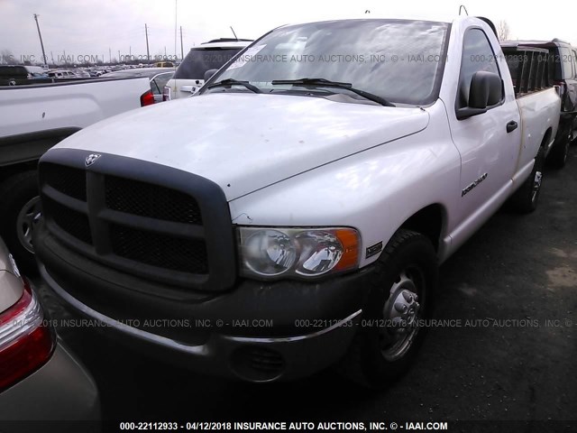 3D7KA26D83G769914 - 2003 DODGE RAM 2500 ST/SLT WHITE photo 2