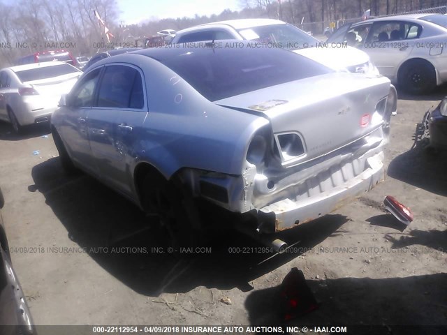 1G1ZC5EB7AF257069 - 2010 CHEVROLET MALIBU 1LT 银色 照片 3