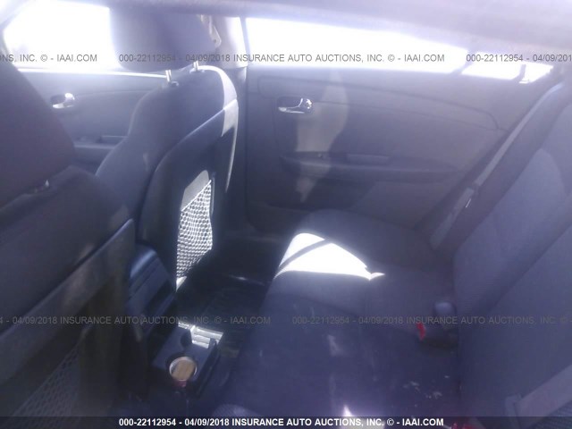 1G1ZC5EB7AF257069 - 2010 CHEVROLET MALIBU 1LT 银色 照片 8