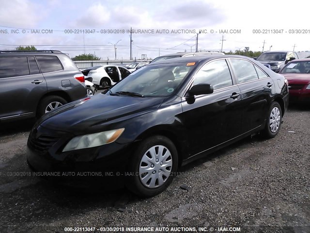 4T1BE46K37U689279 - 2007 TOYOTA CAMRY NEW GENERAT CE/LE/XLE/SE BLACK photo 2
