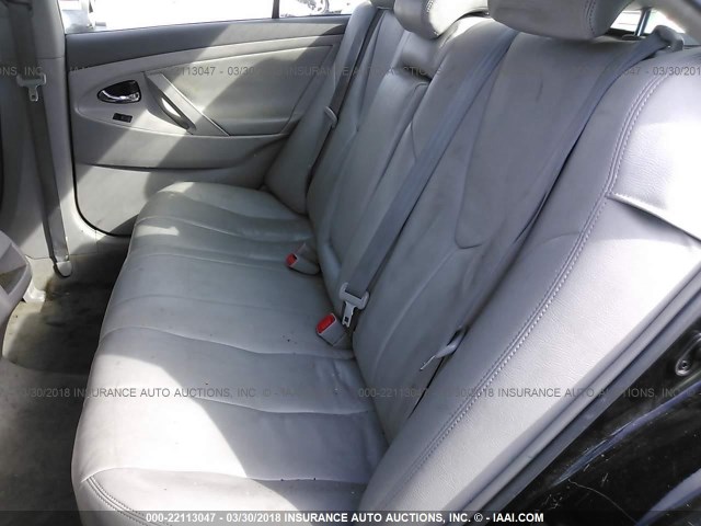 4T1BE46K37U689279 - 2007 TOYOTA CAMRY NEW GENERAT CE/LE/XLE/SE BLACK photo 8