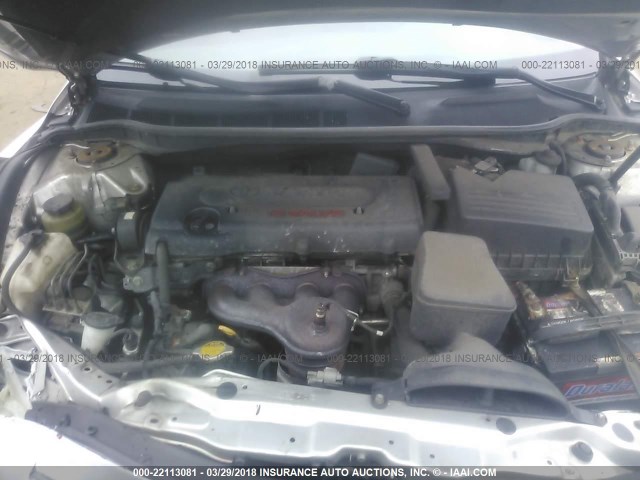 4T1BE46K89U274249 - 2009 TOYOTA CAMRY SE/LE/XLE 银色 照片 10