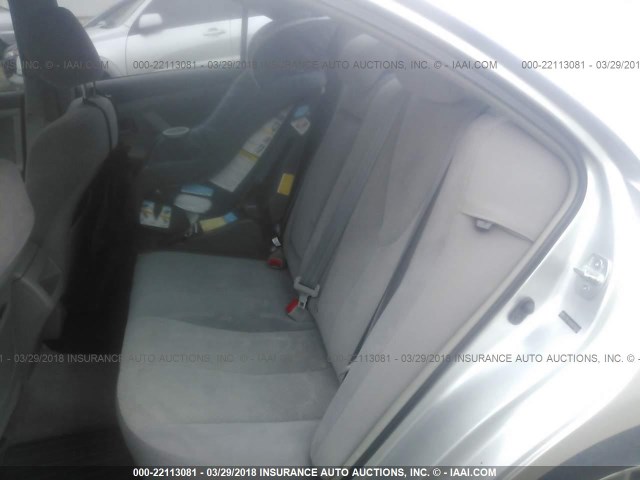4T1BE46K89U274249 - 2009 TOYOTA CAMRY SE/LE/XLE 银色 照片 8