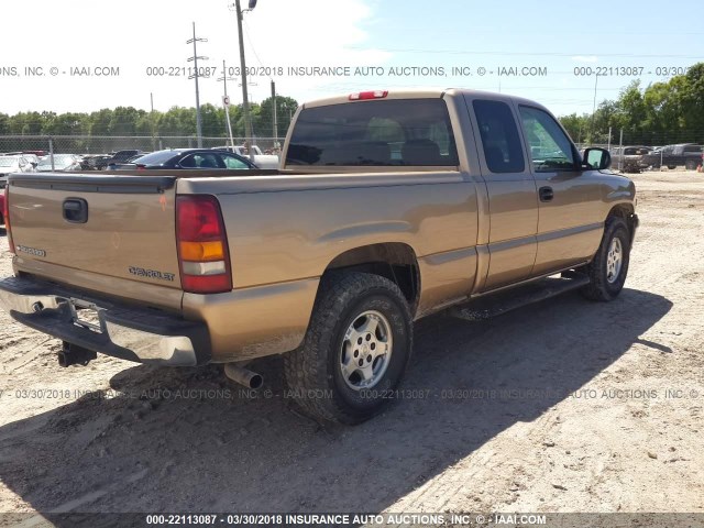 1GCEK19TXXE126219 - 1999 CHEVROLET SILVERADO K1500 TAN photo 4