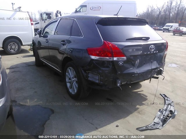 4T3ZA3BB7AU021753 - 2010 TOYOTA VENZA GRAY photo 3