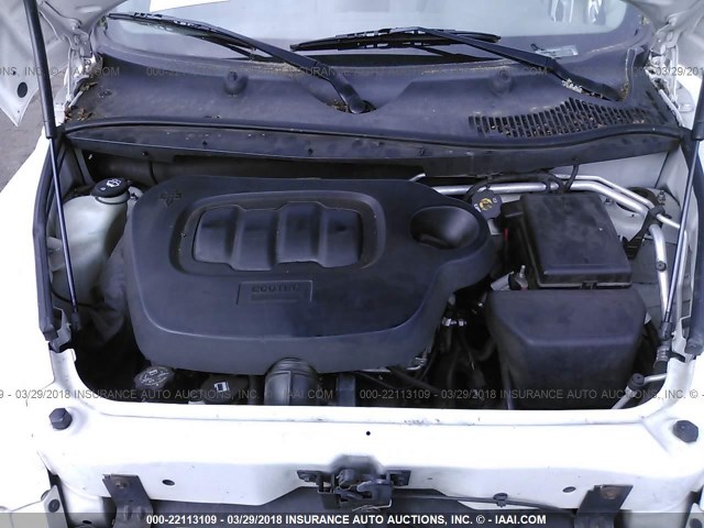 3GNDA13D16S577745 - 2006 CHEVROLET HHR LS WHITE photo 10