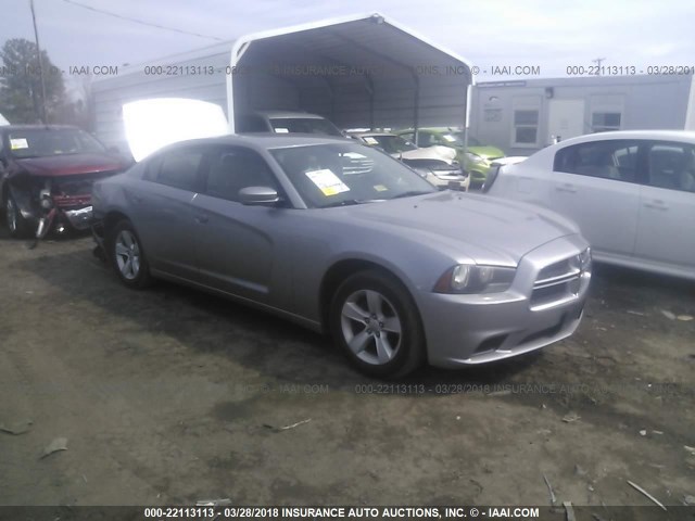 2B3CL3CG9BH562350 - 2011 DODGE CHARGER GRAY photo 1