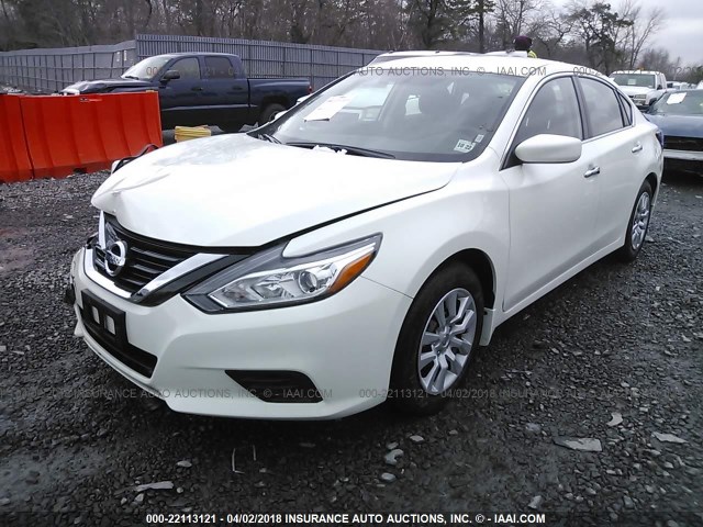 1N4AL3AP4HC283818 - 2017 NISSAN ALTIMA 2.5/S/SV/SL/SR WHITE photo 2