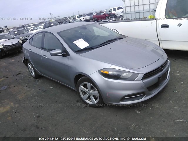 1C3CDFBB6FD227086 - 2015 DODGE DART SXT SILVER photo 1